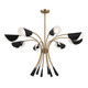 Kichler - 52560CPZBK - Eight Light Chandelier - Arcus - Champagne Bronze
