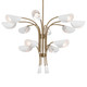 Arcus 12 Light Chandelier (52561CPZWH)