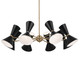 Phix 16 Light Chandelier (52567CPZBK)