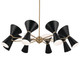 Phix 16 Light Chandelier (52567CPZBK)
