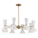Kichler - 52567CPZWH - 16 Light Chandelier - Phix - Champagne Bronze