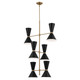 Kichler - 52568CPZBK - 12 Light Foyer Chandelier - Phix - Champagne Bronze