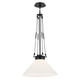 Albers One Light Pendant (52581BK)