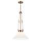 Kichler - 52581CPZ - One Light Pendant - Albers - Champagne Bronze