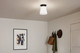 Albers One Light Flush Mount (52585BK)