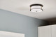 Brit Two Light Flush Mount (52595BKCPZ)