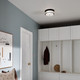 Brit Two Light Flush Mount (52595BKCPZ)