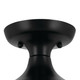 Sisu One Light Semi Flush Mount (52599BK)