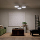 Sago LED Semi Flush Mount (52604WHCPZ)