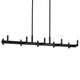 Erzo Ten Light Linear Chandelier (52614BK)