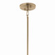 Eisley Four Light Foyer Pendant (52627CPZ)