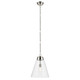Kichler - 52662PNCLR - One Light Pendant - Marsailli - Polished Nickel