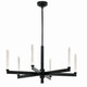 Kichler - 52667BK - LED Chandelier - Sycara - Black