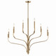 Livadia Six Light Chandelier (52673CPZ)