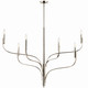 Livadia Six Light Chandelier (52674PN)