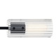 Velestino Four Light Linear Chandelier (52681BK)