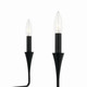 Alvaro Five Light Chandelier (52689BK)