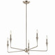 Kichler - 52689PN - Five Light Chandelier - Alvaro - Polished Nickel