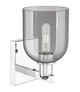Arcadia One Light Wall Sconce (716-1W-PC-G558-6SM)