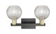 Arcadia Two Light Bath Vanity (716-2W-BAB-G122C-6CL)