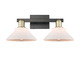 Innovations - 716-2W-BAB-G131 - Two Light Bath Vanity - Arcadia - Black Antique Brass
