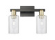 Innovations - 716-2W-BAB-G804 - Two Light Bath Vanity - Arcadia - Black Antique Brass