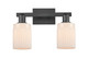 Innovations - 716-2W-BK-G341 - Two Light Bath Vanity - Arcadia - Matte Black