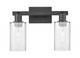 Innovations - 716-2W-BK-G802 - Two Light Bath Vanity - Arcadia - Matte Black
