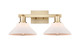 Innovations - 716-2W-CB-G131 - Two Light Bath Vanity - Arcadia - Champagne Bronze