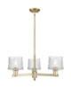 Innovations - 716-3CR-AB-G402 - Three Light Pendant - Arcadia - Antique Brass