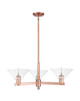 Innovations - 716-3CR-AC-G132 - Three Light Pendant - Arcadia - Antique Copper