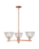 Innovations - 716-3CR-AC-G422 - Three Light Pendant - Arcadia - Antique Copper