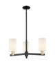 Innovations - 716-3CR-BAB-G801 - Three Light Pendant - Arcadia - Black Antique Brass
