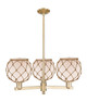 Innovations - 716-3CR-CB-G121-8RB - Three Light Pendant - Arcadia - Champagne Bronze
