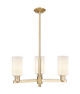 Innovations - 716-3CR-CB-G801 - Three Light Pendant - Arcadia - Champagne Bronze