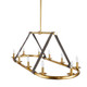 Englewood Ten Light Linear Chandelier (DRI02)