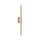 Hutu Two Light Wall Sconce in Antique Brass (314-DS44011)