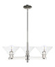 Innovations - 716-3CR-PN-G132 - Three Light Pendant - Arcadia - Polished Nickel