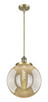 Innovations - 201S-AB-G208-14 - One Light Pendant - Franklin Restoration - Antique Brass