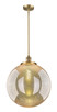 Innovations - 201S-BB-G208-18 - One Light Pendant - Franklin Restoration - Brushed Brass