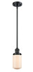 Innovations - 201S-BK-G311 - One Light Mini Pendant - Franklin Restoration - Matte Black