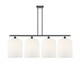 Innovations - 516-4I-OB-G559-12GWH - Four Light Island Pendant - Ballston - Oil Rubbed Bronze