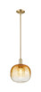 Innovations - 716-1S-CB-G481-10AM - One Light Pendant - Arcadia - Champagne Bronze