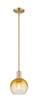 Innovations - 716-1S-CB-G483-8AM - One Light Mini Pendant - Arcadia - Champagne Bronze