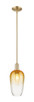 Innovations - 716-1S-CB-G484-7AM - One Light Mini Pendant - Arcadia - Champagne Bronze
