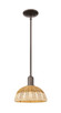 Innovations - 716-1S-OB-NBD2-9-NAT - One Light Mini Pendant - Arcadia - Oil Rubbed Bronze