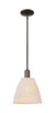 Innovations - 716-1S-OB-NBD-9-NAT - One Light Mini Pendant - Arcadia - Oil Rubbed Bronze