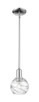 Innovations - 716-1S-PC-G1213-6CL - One Light Mini Pendant - Arcadia - Polished Chrome