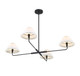 Four Light Chandelier (M100121MBK)