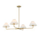 Four Light Chandelier (M100121NB)